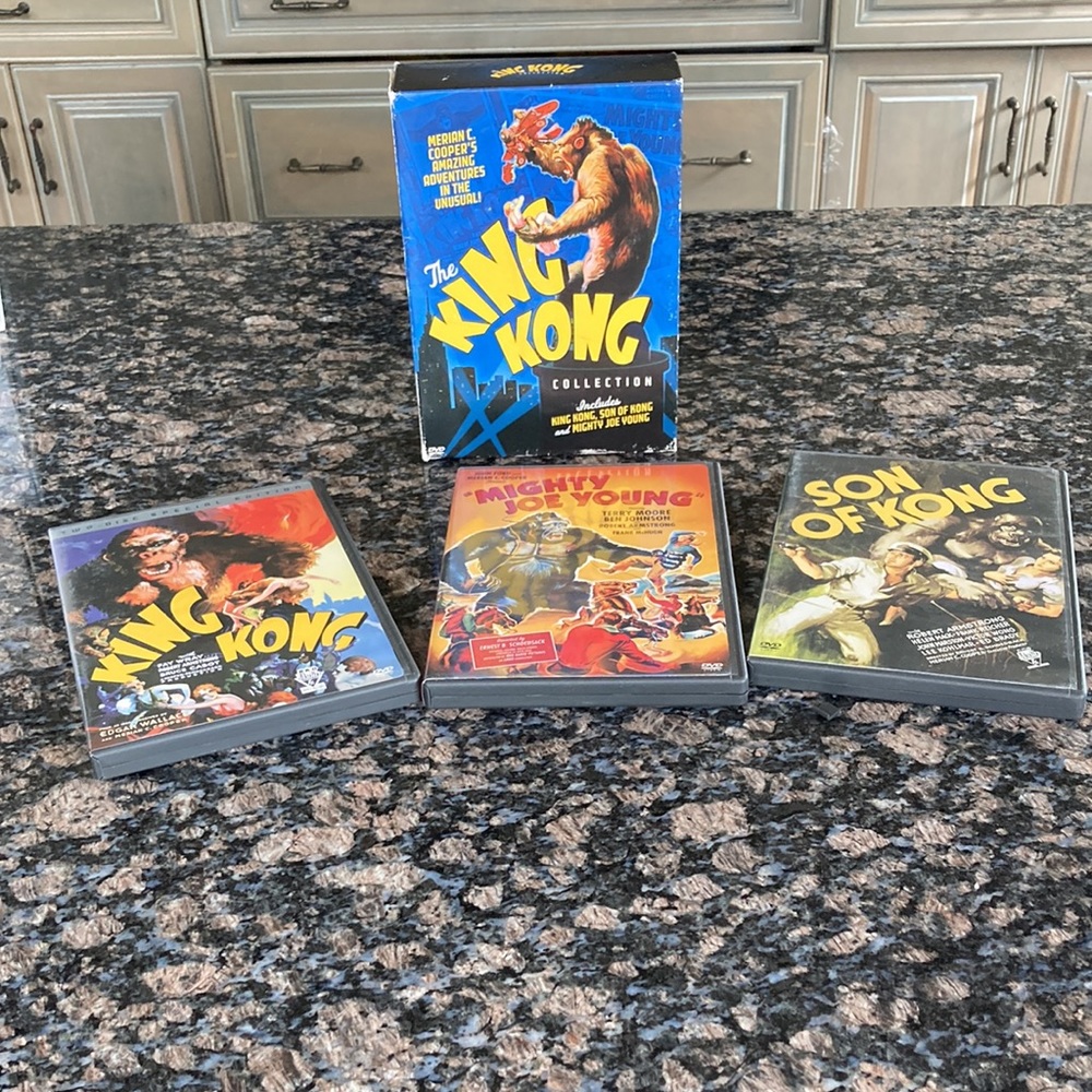 THE KING KONG COLLECTION DVD SET OF 3